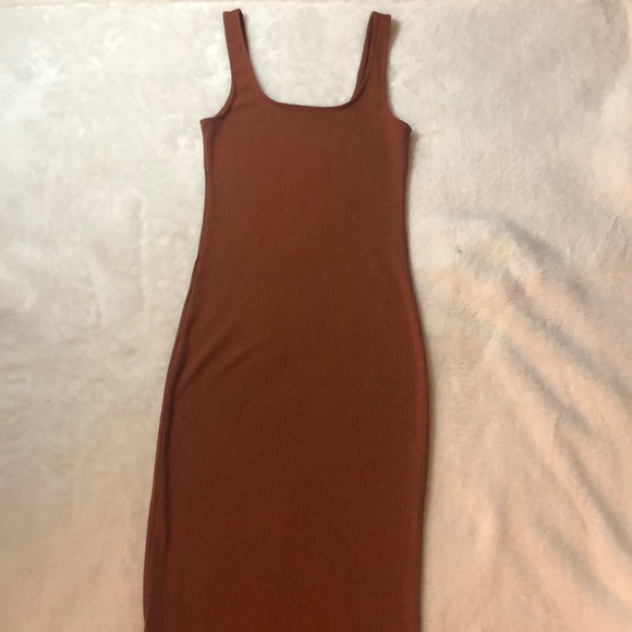Bronze bodycon dress - Picture 1 of 2